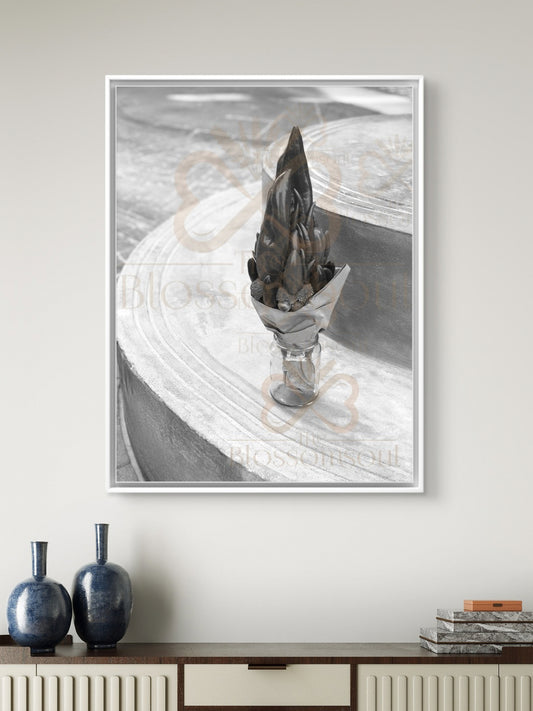 Capsicum Monochrome Artwork