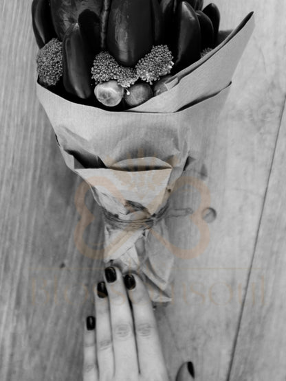 Capsicum Monochrome Artwork