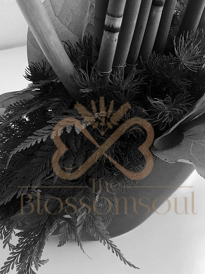 Attacher I Japanese Monochrome Artwork