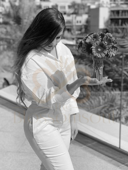 Gerberas Monochrome Artwork