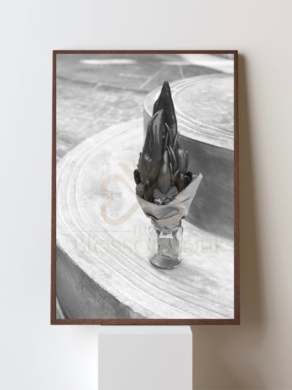 Capsicum Monochrome Artwork