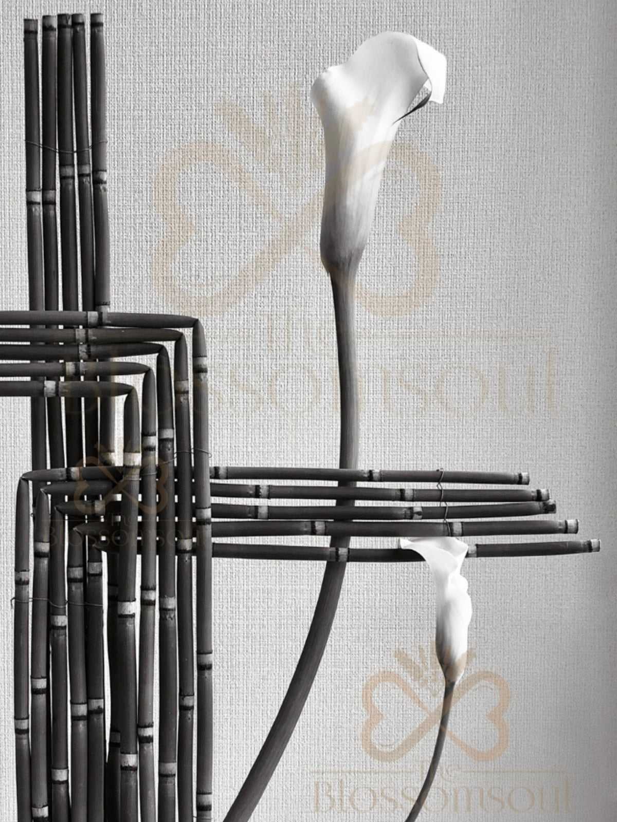 Attacher I Japanese Monochrome Artwork