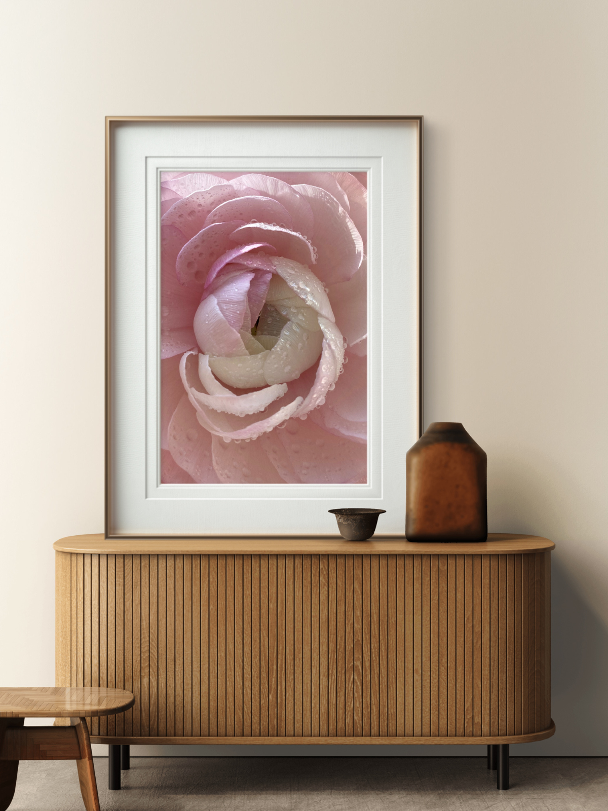 Pink Ranunculus Artwork