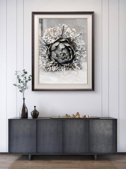 Artichoke Monochrome Artwork