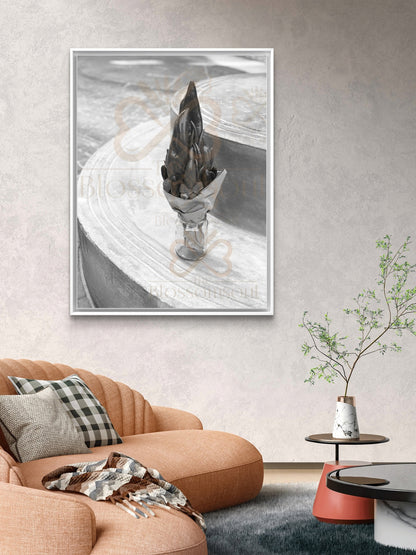 Capsicum Monochrome Artwork