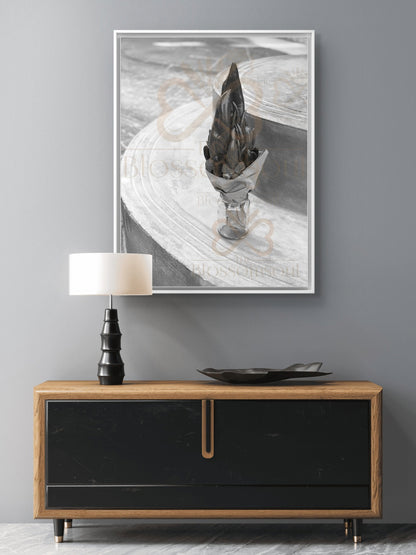 Capsicum Monochrome Artwork