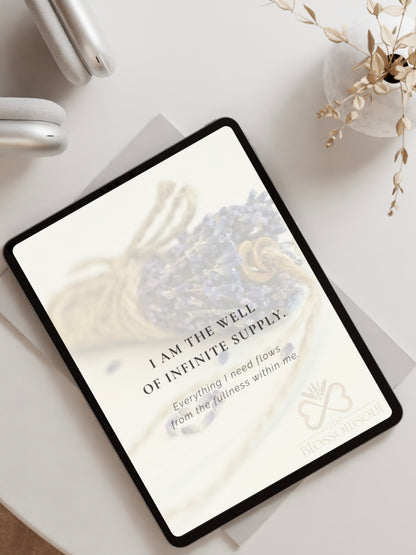 Glow-Up Floral Reflection Cards