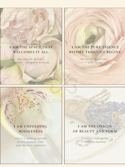 Glow-Up Floral Reflection Cards