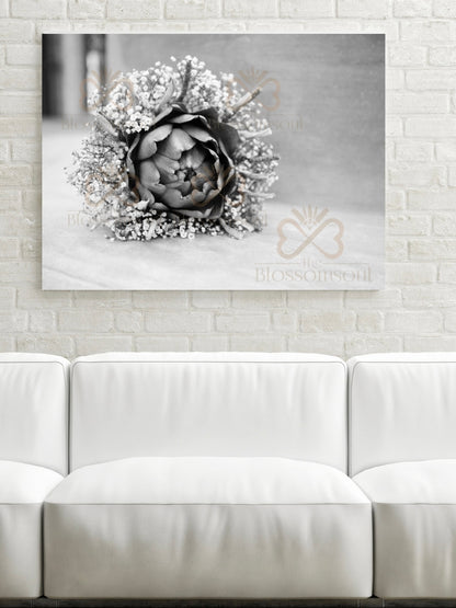 Artichoke Monochrome Artwork