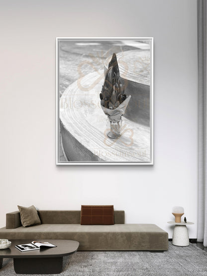 Capsicum Monochrome Artwork