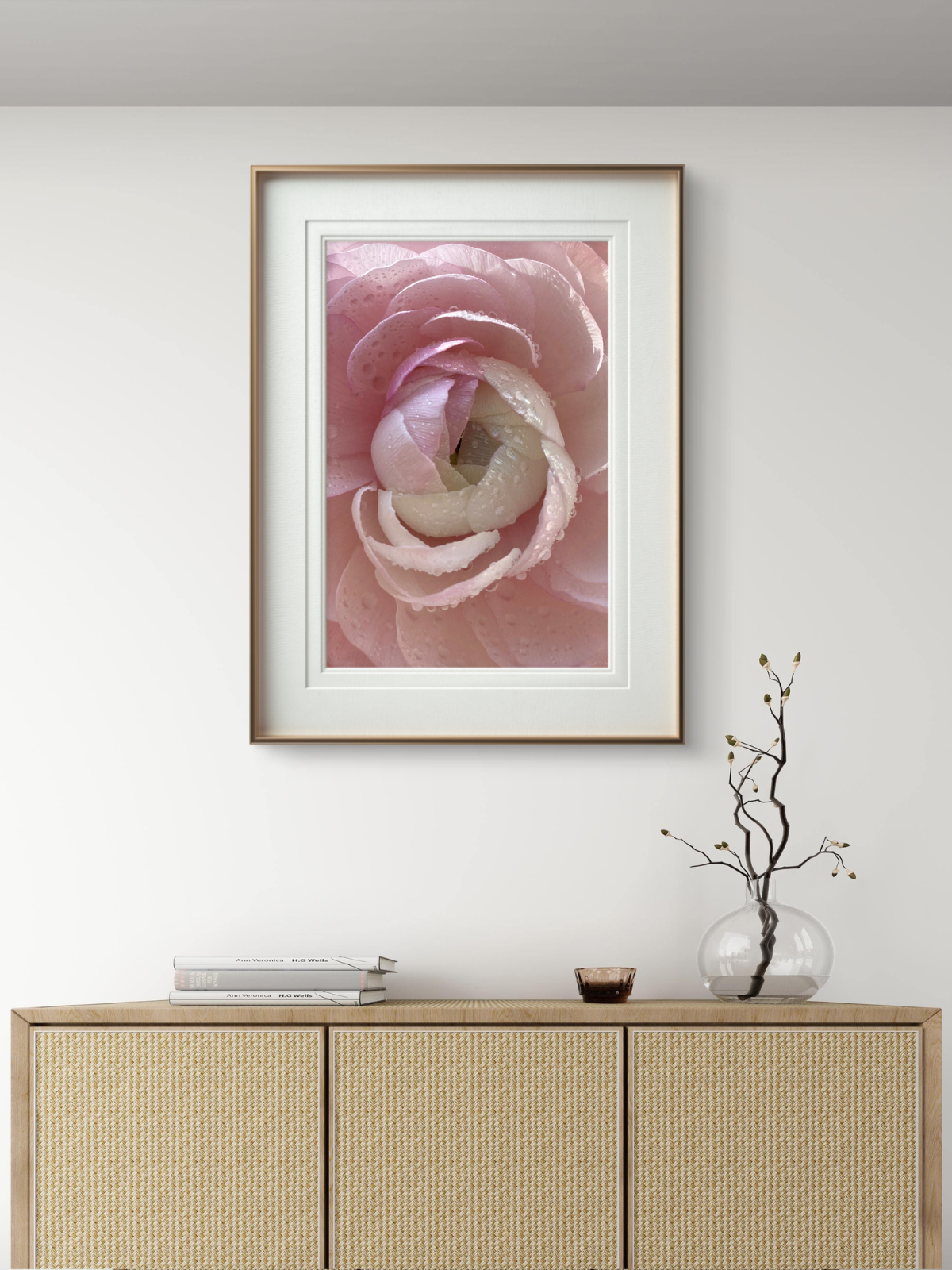 Pink Ranunculus Artwork