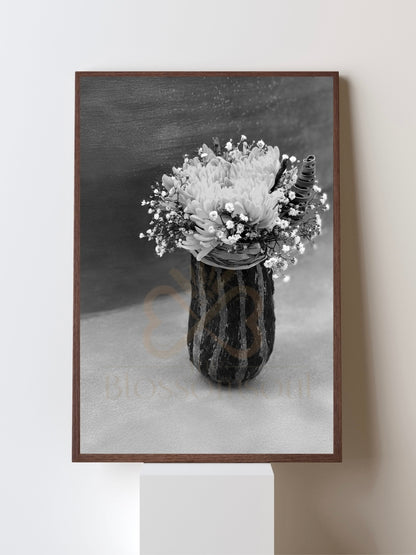 Pumpkin Monochrome Artwork