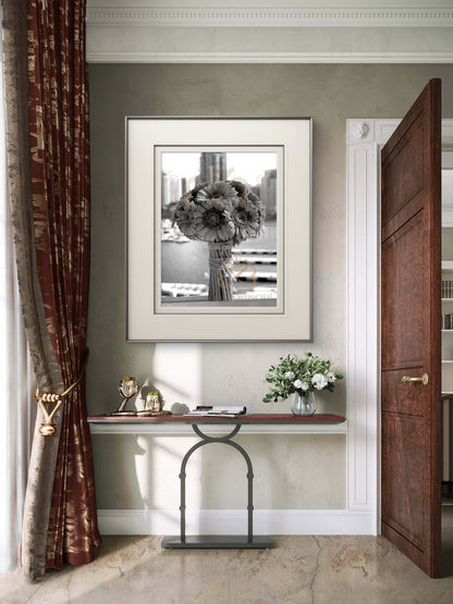 Gerberas Monochrome Artwork